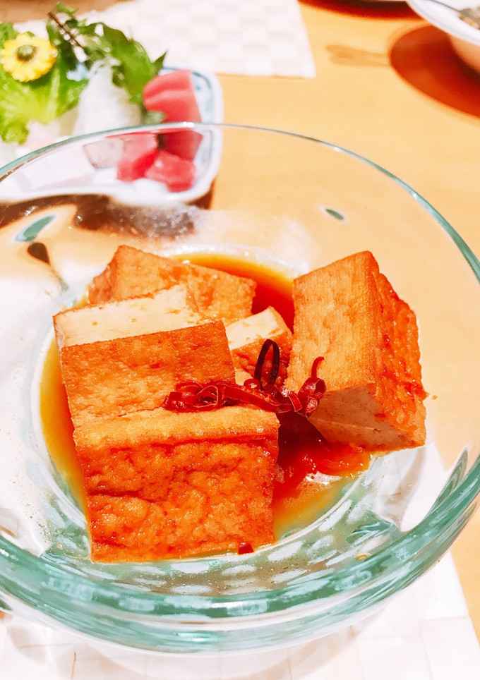 ピリ辛!厚揚げの煮物-レシピのメイン写真
