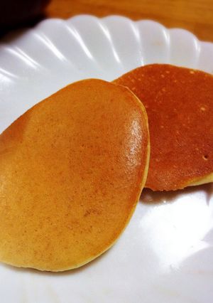 オレンジジュースで簡単ふわふわパンケーキ-レシピのメイン写真