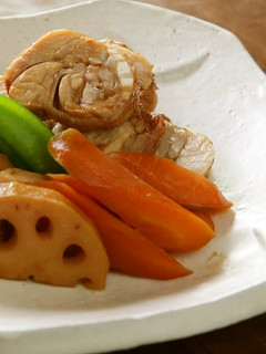 はかた地どりモモ肉の梅酒煮-レシピのメイン写真