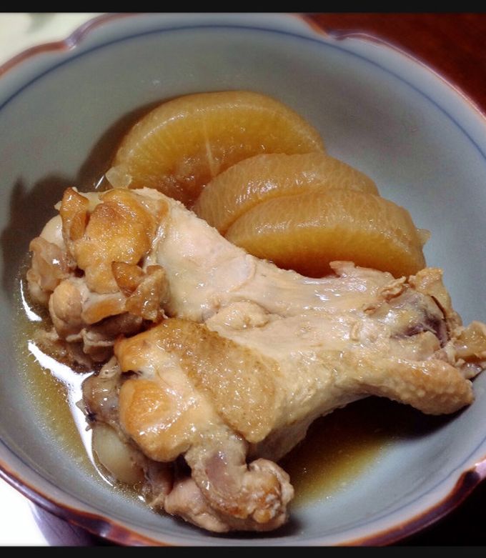 簡単美味しい＊大根と手羽元の煮物-レシピのメイン写真