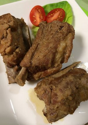 うまっ！リブポークの甘糀醤油煮-レシピのメイン写真