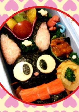 園児キャラ弁【黒猫のジジ】-レシピのメイン写真
