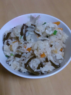 おでんの炊き込みご飯-レシピのメイン写真
