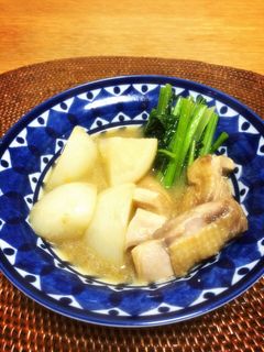 かぶと鳥肉のほくほく味噌煮-レシピのメイン写真