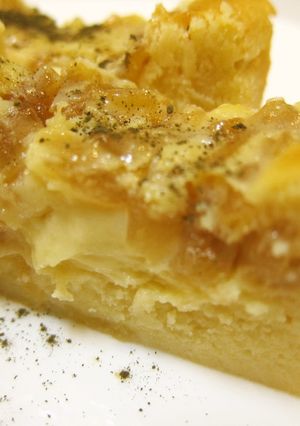 リンゴチーズケーキ-レシピのメイン写真