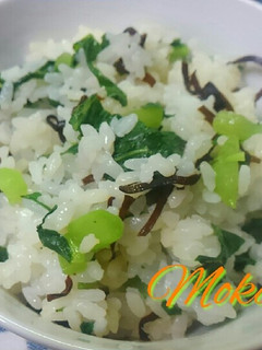 材料3つ❤大根葉の混ぜ混ぜ菜飯☆-レシピのメイン写真