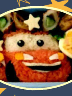 園児キャラ弁【カーズ】-レシピのメイン写真