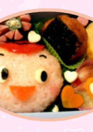園児キャラ弁【コロン】パッコロリン-レシピのメイン写真