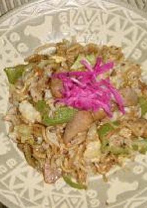 残り物DEそば飯-レシピのメイン写真