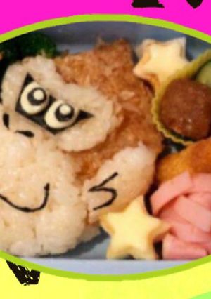 園児キャラ弁【ドンキーコング】-レシピのメイン写真