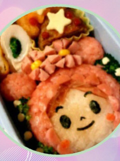 園児キャラ弁【あかちゃんまん】-レシピのメイン写真