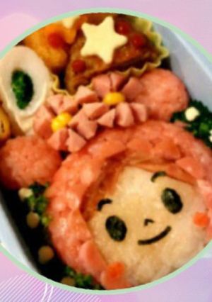 園児キャラ弁【あかちゃんまん】-レシピのメイン写真
