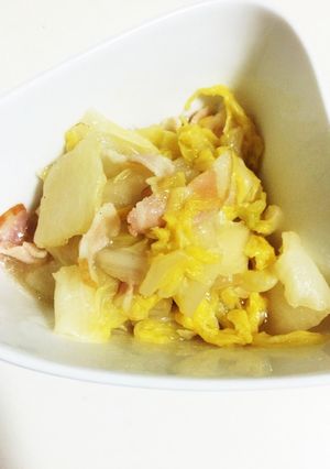 白菜大量消費 白菜のベーコン煮-レシピのメイン写真