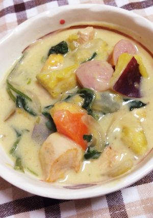 レンジを使って時短!具だくさんシチュー♩-レシピのメイン写真