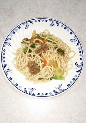 コストコのプルコギのたれde焼きうどん♬-レシピのメイン写真