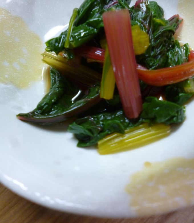 スイスチャードのおひたし by はーとねこ 【クックパッド】 簡単