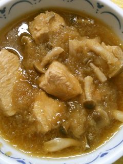 大根で 鶏肉 しめじの 簡単 みぞれ煮-レシピのメイン写真