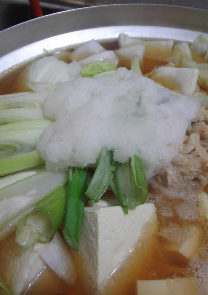 きのこと鶏のみぞれ鍋-レシピのメイン写真
