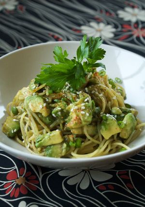 アボガド和風パスタ-レシピのメイン写真