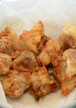 焼売の皮で作るミートボールチーズ揚げ-レシピのメイン写真