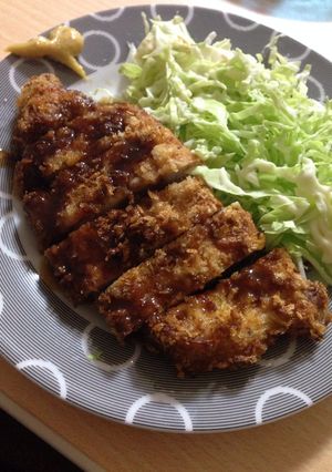 ノンフライヤーで簡単ヘルシーとんかつ！-レシピのメイン写真