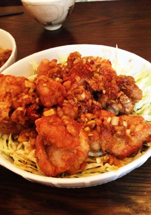 ノンフライヤーで油淋鶏-レシピのメイン写真