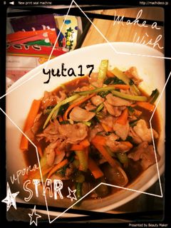 豚バラと小松菜のスタミナ炒め-レシピのメイン写真