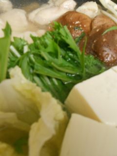 簡単♪お野菜たっぷりの水炊き風湯豆腐-レシピのメイン写真