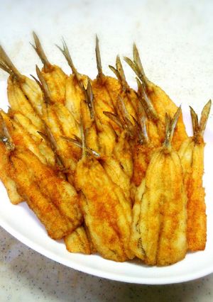 釣魚料理、サヨリの唐揚げ-レシピのメイン写真