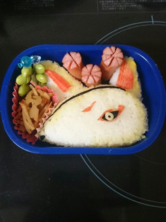 妖怪ウォッチキャラ弁★キュウビ★-レシピのメイン写真