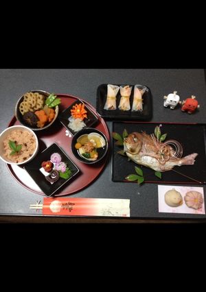 お食い初め用❤︎お祝い膳-レシピのメイン写真