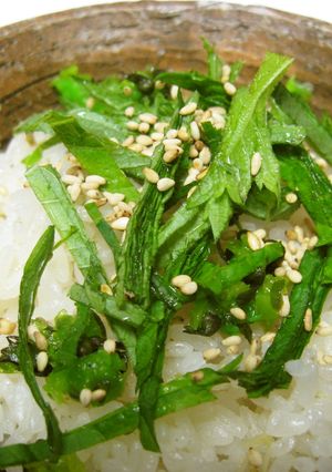 ショウガと大葉のご飯-レシピのメイン写真