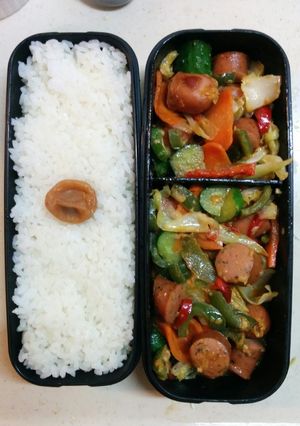 5分で完成！醤油チーズ味の野菜炒め-レシピのメイン写真