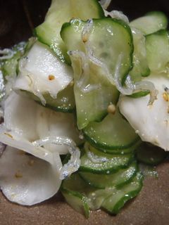 菊芋とキュウリの酢の物-レシピのメイン写真