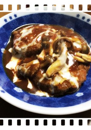 簡単☆煮込みハンバーグ-レシピのメイン写真