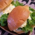 わさび菜de卵サンド♪