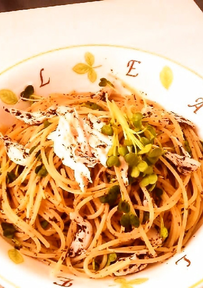 ☺簡単♪鶏ささみとゆかりの和風パスタ☺-レシピのメイン写真