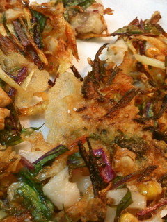 サクサク美味しい☆赤水菜のかき揚げ-レシピのメイン写真
