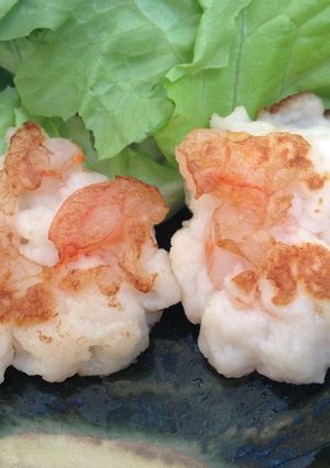 簡単！プリふわ美味しい海老はんぺん焼き♪-レシピのメイン写真