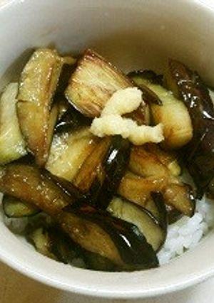 酢飯deなすどん-レシピのメイン写真