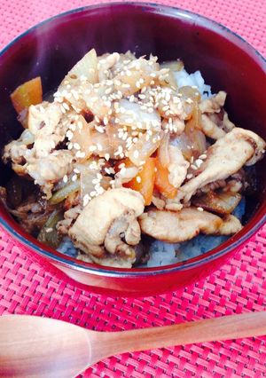 黄金比率の野菜トン丼！-レシピのメイン写真