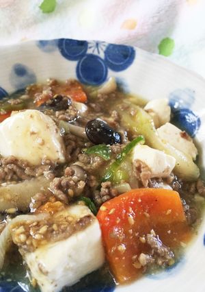 お野菜たっぷり麻婆豆腐-レシピのメイン写真