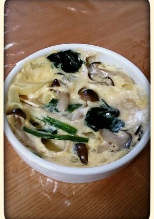 レンジで簡単キッシュ風!ココットカマン!-レシピのメイン写真