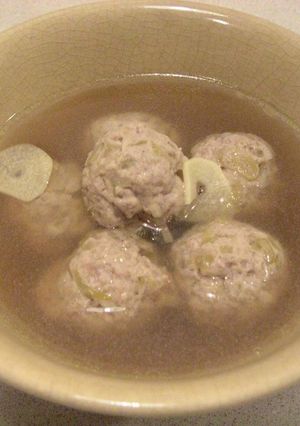 タイの肉団子と竹の子のスープ-レシピのメイン写真