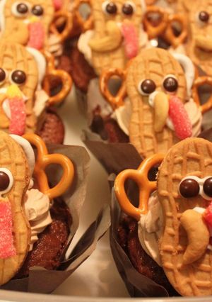 ターキー(七面鳥)のカップケーキ ♪-レシピのメイン写真
