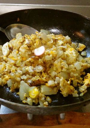 最速の半チャーハン-レシピのメイン写真