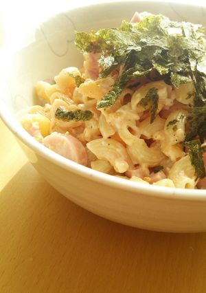 明太子のパスタソースでマカロニちゃん☆-レシピのメイン写真
