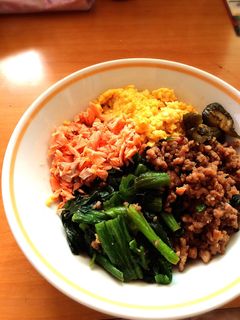 三色丼-レシピのメイン写真