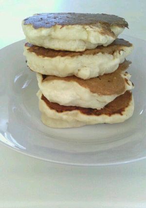 もっちり強力粉パンケーキ-レシピのメイン写真