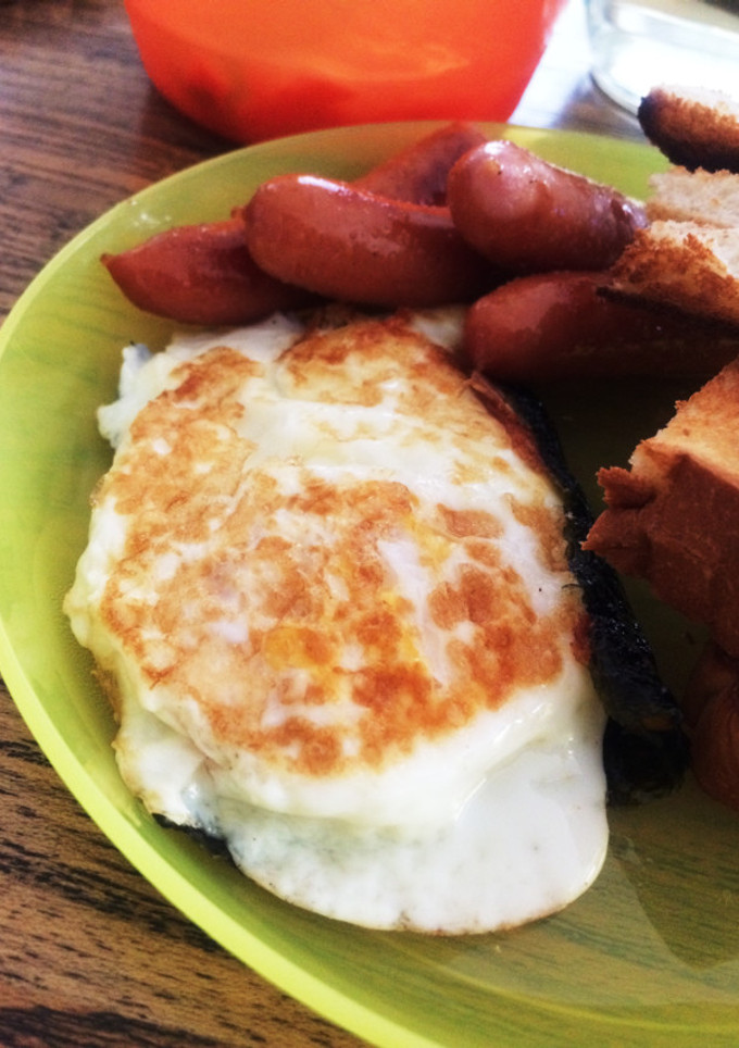 海苔とチーズの目玉焼き-レシピのメイン写真